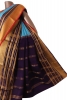 Pure Veldhari Zari Lines Mysore Crepe Silk Saree